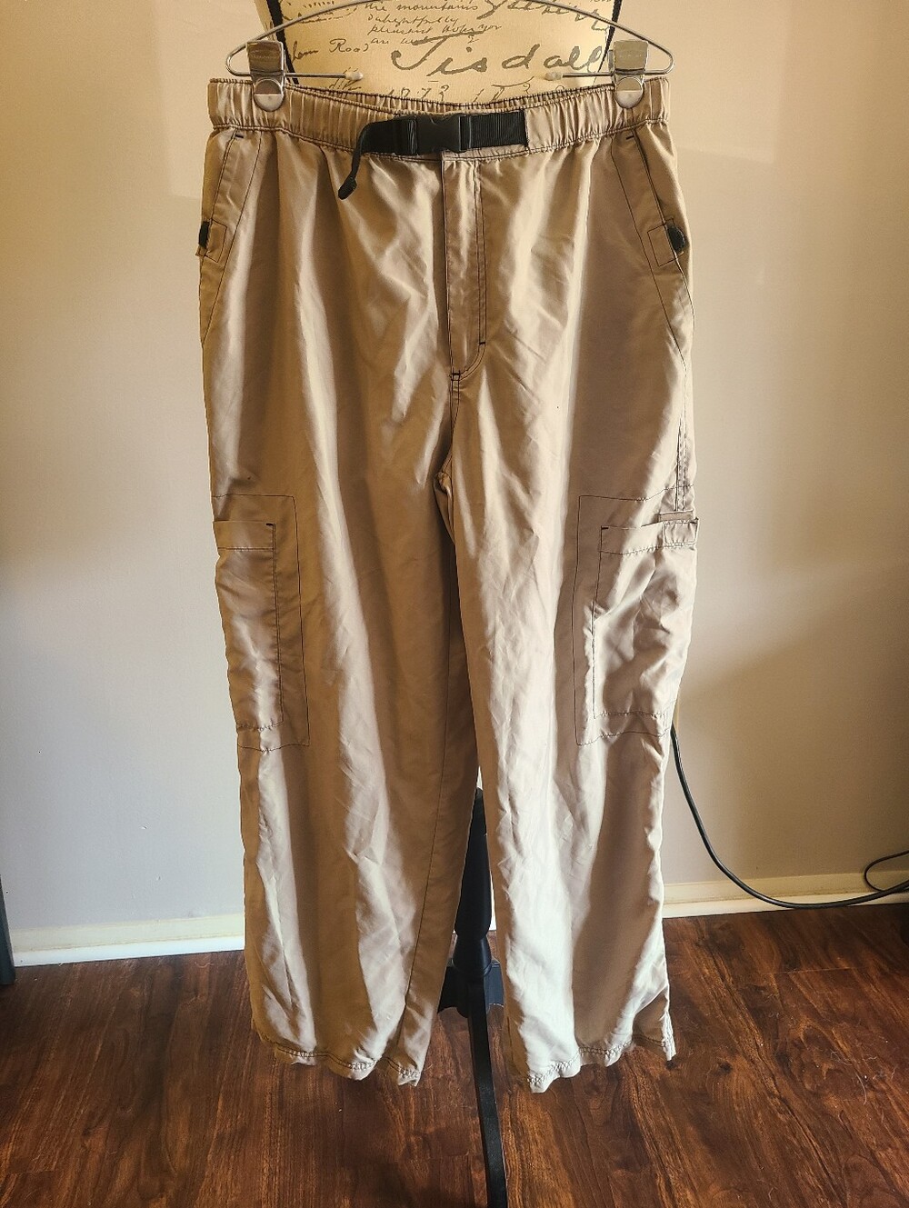 Vintage Y2K Old Navy Lined Cargo Hiking Pants  L